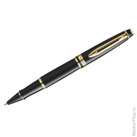 Ручка-роллер 'Expert Black Lacquer GT' черная, 0,8мм, подар.уп.