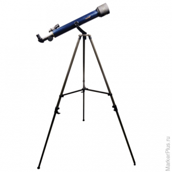 Телескоп LEVENHUK Strike 60 NG, рефрактор, 2 окуляра, ручное управление, для начинающих, 29269