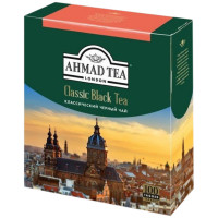 Чай Ahmad Tea 'Классический', черный, 100 пакетиков по 2г
