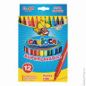 Фломастеры CARIOCA 'Joy', 12 цветов, суперсмываемые, вентилируемый колпачок, картонная коробка, 40614