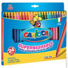 Фломастеры CARIOCA 'Joy', 24 цвета, суперсмываемые, вентилируемый колпачок, картонная коробка, 40615