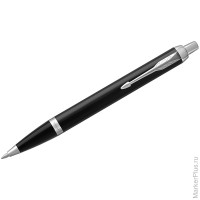 Ручка шариковая Parker 'IM Black CT' синяя, 1,0мм, кнопочн., подар. уп.