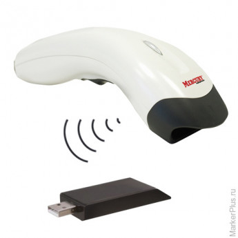 Сканер штрихкода MERCURY CL-200, беспроводной, противоударный, USB (КВ), серый