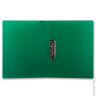 Папка с боковым металлическим прижимом и внутренним карманом BRAUBERG 'Contract', зеленая, до 100 л., 0,7 мм, бизнес-класс, 221789