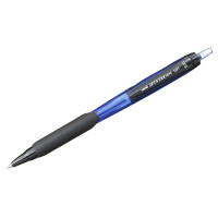 Ручка шариковая автоматическая Uni 'Jetstream SXN-101-05' синяя, 0,5 мм, грип, 12 шт/в уп