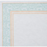 Сертификат-бумага А4 Attache двойная рамка зелено-оранжевая ID9, 25шт/уп, комплект 25 шт