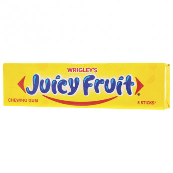 Жевательная резинка JUICY FRUIT (Джуси Фрут), 5 пластинок, 13 г, ш/к 99644, 40099644
