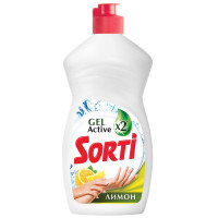 Средство для мытья посуды Sorti 'Лимон', 450мл, 5 шт/в уп