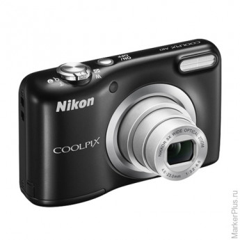 Фотоаппарат компактный NIKON CoolPix А10, 16,1 Мп, 5х zoom, 2,7" ЖК-монитор, HD, черный, VNA981E1