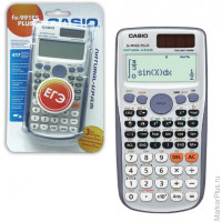Калькулятор CASIO инженерный FX-991ESPLUS-SBEHD, 417 функций, двойное питание, 162х80 мм, блистер, с
