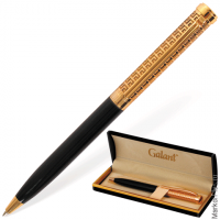 Ручка подарочная шариковая GALANT 'Empire Gold', корпус черный с золотистым, золотистые детали, пишущий узел 0,7 мм, синяя, 140960