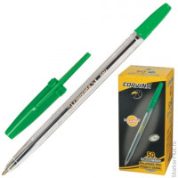 Ручка шариковая CORVINA 51 'Classic', корпус прозрачный, толщина письма 1 мм, зеленая, 40163/04