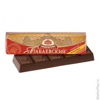 Шоколад БАБАЕВСКИЙ темный с помадно-сливочной начинкой, 50 г, ББ00275