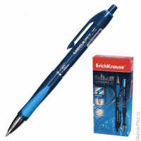 Ручка шариковая автоматическая ERICH KRAUSE 'Megapolis Concept', СИНЯЯ, корпус синий, узел 0,7 мм, линия письма 0,35 мм, 31