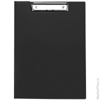 Папка-планшет с зажимом OfficeSpace, пластик, черный