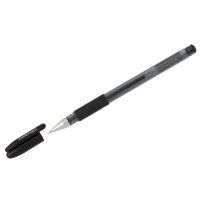 Ручка гелевая OfficeSpace 'TC-Grip' черная, 0,5мм, грип, 12 шт/в уп