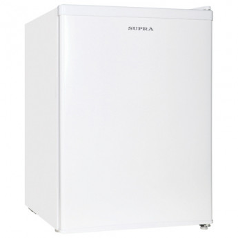 Холодильник SUPRA RF-075 однокамерный, объем 74 л, холодильник 69 л, морозильник 5 л, 44,5x63x51, белый