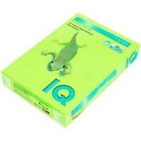 Бумага IQ 'Color neon' А4, 80г/м2, 500л. (зелёный неон)