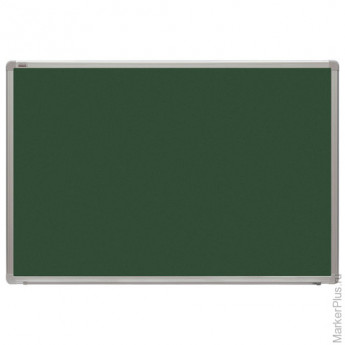 Доска для мела магнитная, 60x90 см, зеленая, алюминиевая рамка, OFFICE "2х3", TKA96