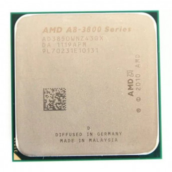 Процессор AMD A8 3850 (AD3850W) 2.9GHz/4core/SVGA RADEON HD 6550D/4 Мб/100 Вт/5 ГТ/ Socket FM1