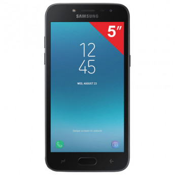 Смартфон SAMSUNG Galaxy J2, 2 SIM, 5", 4G (LTE), 5/8 Мп, 16 Гб, microSD, черный, пластик, SM-J250FZKDSER