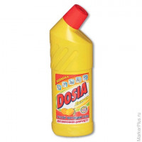 Чистящее средство 750 мл, DOSIA (Дося) 'Лимон', для сантехники, дезинфицирующий и отбеливающий эффект, гель