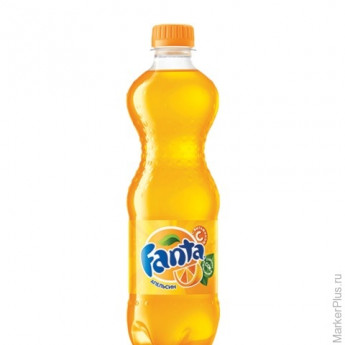 Напиток газированный FANTA (Фанта), 0,5 л, пластиковая бутылка, 85946