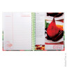 Книга для кулинарных рецептов, А5, 80 л., HATBER, 7БЦ, спираль, 5 разделителей, "Яркие рецепты", 80ККт5Aпс 12830, 80ККт5Aпс_12830