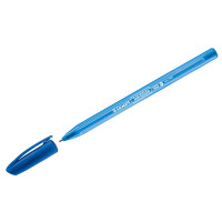 Ручка шариковая Luxor 'InkGlide 100 Icy' синяя, 0,7мм, трехгран., 12 шт/в уп