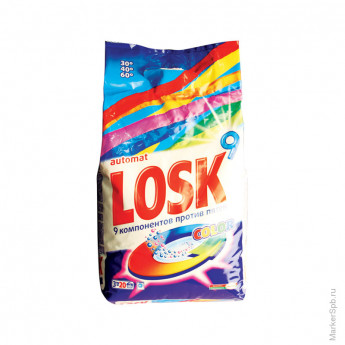 Стиральный порошок для машинной стирки Losk "Color", 3кг