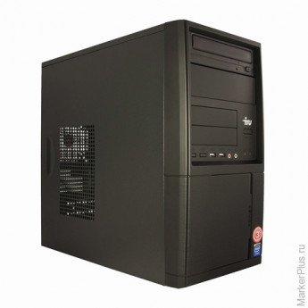 Системный блок IRU Office 311 MT INTEL Core-i3 6100 3,7 ГГц, 4 ГБ, 500 ГБ, DVD-RW, DOS, черный, 4581