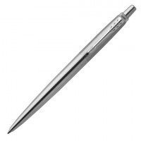 Ручка гелевая PARKER 'Jotter Stainless Steel CT', корпус серебристый, детали из нержавеющей стали, черная, 2020646
