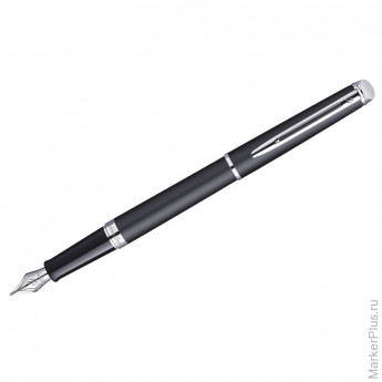 Ручка перьевая 'Hemisphere Matt Black CТ' 0,8мм, подар.уп.