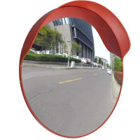 Зеркало дорожное сферическое, уличное 1000 мм, с козырьком