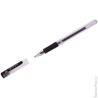 Ручка гелевая Crown 'Jell-Belle' черная, 0,5мм, грип, 12 шт/в уп