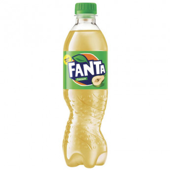 Напиток газированный FANTA (Фанта) "Груша", 0,5л, пластиковая бутылка, ш/к 72228, 1656501 12 шт/в уп
