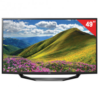 Телевизор LG 49" (124,5 см), 49LJ515V, LED, 1920х1080 Full HD, 16:9, 50 ГЦ, 2 HDMI, USB, черный, 10,9 кг