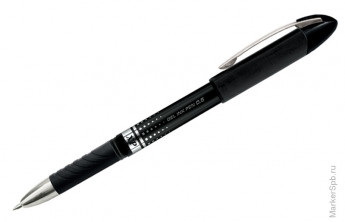 Ручка гелевая "XP" черная, 0,5мм грип