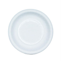 Тарелка одноразовая бум. 21см, белая, Ламинированная 500шт/кор