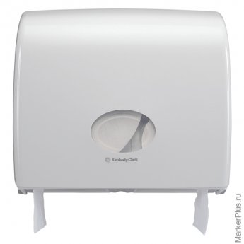 Диспенсер для туалетной бумаги KIMBERLY-CLARK Aquarius Миди Jumbo, белый, бумага 126126, АРТ. 6991