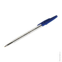 Ручка шариковая 'Corvina 51', синяя, 1мм, прозрачный корпус, 10 шт/в уп