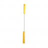 Ершик FBK с нерж стержнем пласт ручка 500x150мм D40мм желтый 10756-4