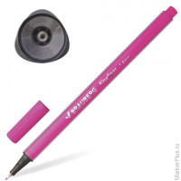 Ручка капиллярная 'Aero', 0,4 мм, металлический наконечник, трехгранная, BRAUBERG, розовая, 142256