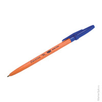 Ручка шариковая "Corvina 51", синяя, 1мм, желтый корпус, 10 шт/в уп