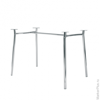 Рама стола для столовых, кафе, дома "Tiramisu Duo" (1200х800 мм), хром