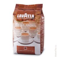 Кофе в зернах LAVAZZA (Лавацца) 'Crema e Aroma', натуральный, 1000 г, вакуумная упаковка, 2444