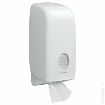 Диспенсер для туалетной бумаги листовой KIMBERLY-CLARK Aquarius, белый, бумага 126128, АРТ. 6946