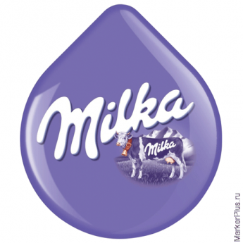 Капсулы для кофемашин TASSIMO 'Milka', какао капсулы 8 шт. х 8 г, молочные капсулы 8 шт. х 38 г, комплект 8 шт