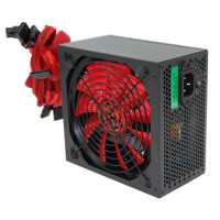 Блок питания Ginzzu 600W (PC600) ATX,14CM(Red) 80+,APFC,20+4p,CPU(4+4)