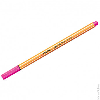 Ручка капиллярная "Point 88" розовая, 0,4мм 10 шт/в уп